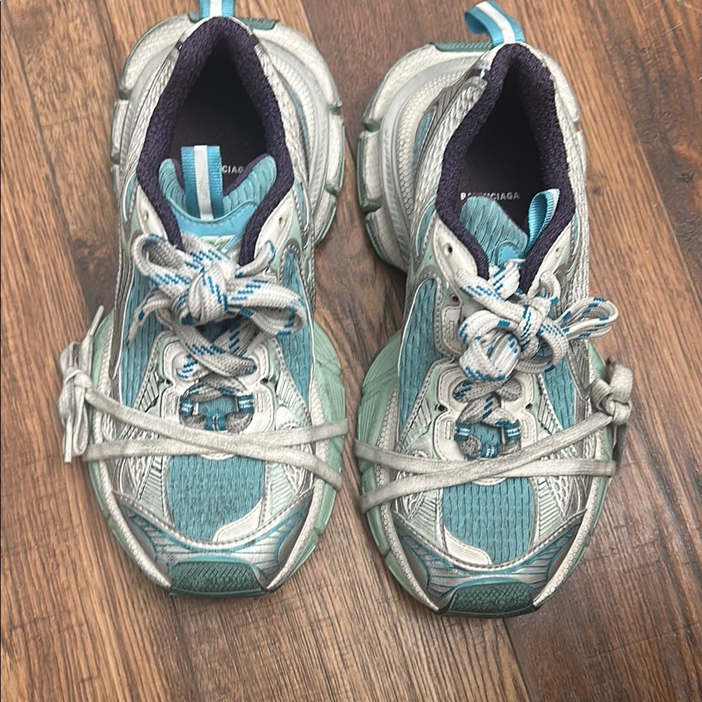 Balenciaga Kids' Blue Sneakers